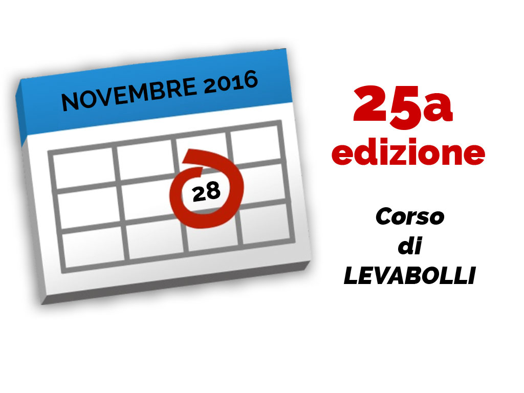 corso levabolli 25a edizione