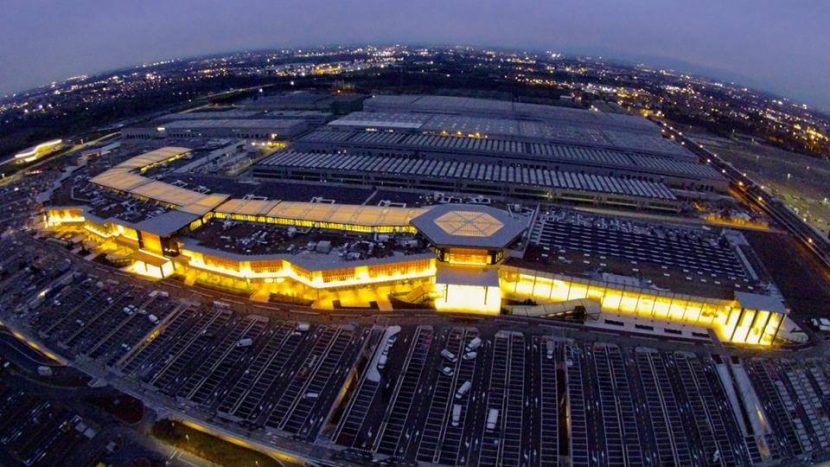 Alfa Romeo di Arese ora "Il centro"