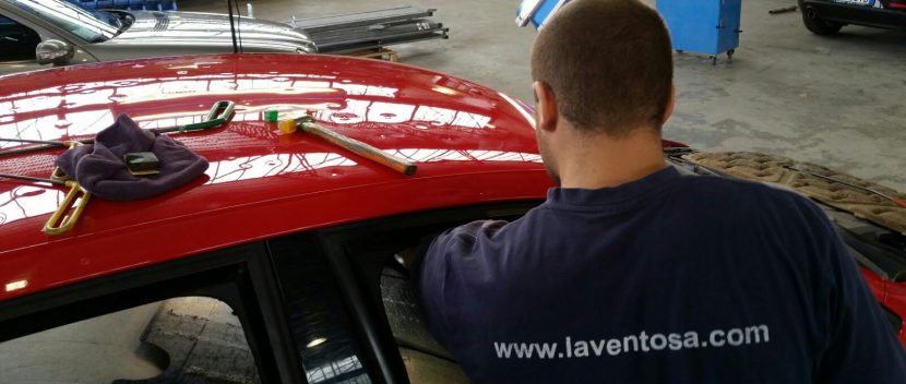 Danni sulle auto per la grandine
